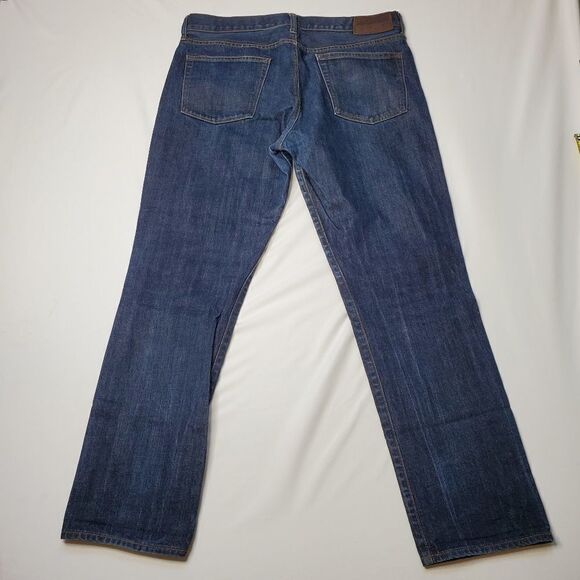 34 J CREW 770 men's 5 POCKET STYLE STRAIGHT LEG JEANS - Picture 12 of 13